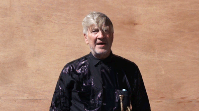 andreii-tarkovsky:  David Lynch does the ALS Ice Bucket Challenge with iced coffee