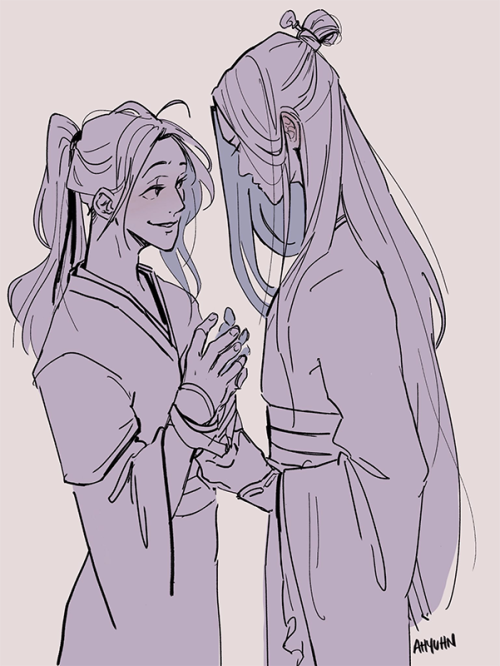 mdzs doodles from twitter