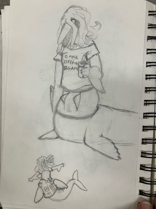 Some Misc Unposted Doodles - NUDITY BELOW THE CUT