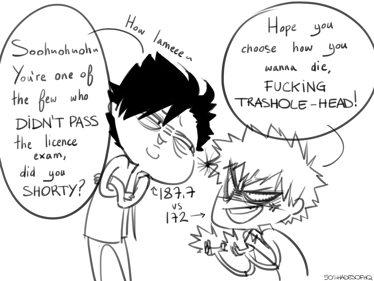 50shadesofhq:  Because in every fandom there’re the sweet pudding, some trash,