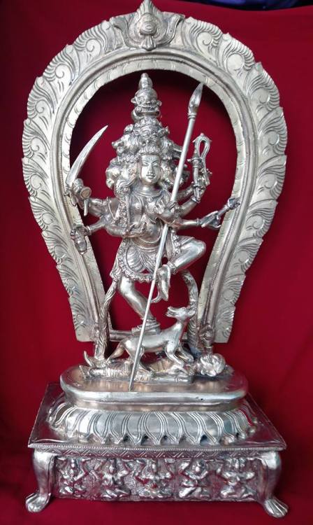 Kali by Siva arts and crafts www.facebook.com/Southindianbronzes/