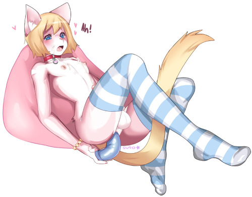 the-pokephile:  Some more cute femboys, furry and human =3 God I love femboys =3 