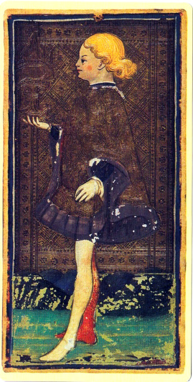 The Visconti-Sforza tarot cards by Bonifacio Bembo,  Italy, Milan, c. 1450