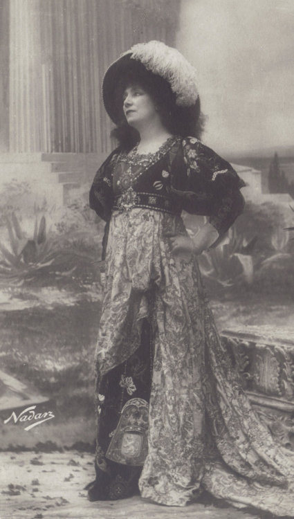The Divine Sarah Bernhardt in Gismonda, circa 1905, by Nadar