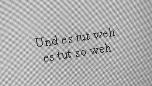 Leises Ende.