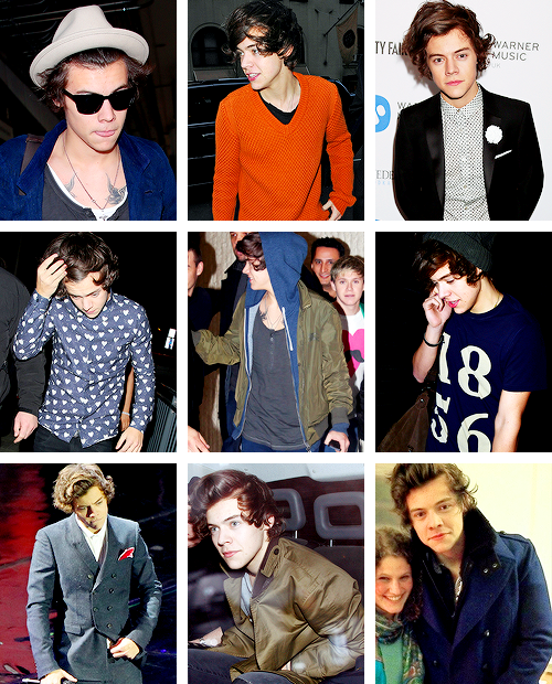  Harry Styles + Burberry 