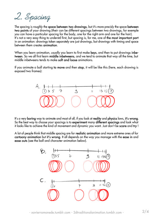 xavierramonede:  I’ve been asked a lot about tips for aspiring animators, so here are some ! Enjoy, I hope it will help some of you. Oh, and for the ones wondering who I am, I’m a french 2D animator. I studied animation at Gobelins like 10 years ago