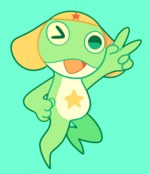 corvidcactus:Keroro!! i loved this anime as a kidft bonus tamama