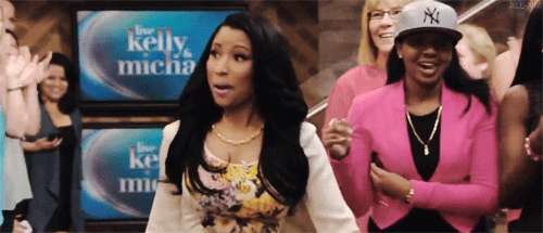 all-nickiminaj:  Nicki Minaj on ‘Kelly &amp; Michael’ 