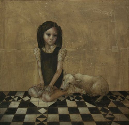 the curious painting of Carla Bedini 