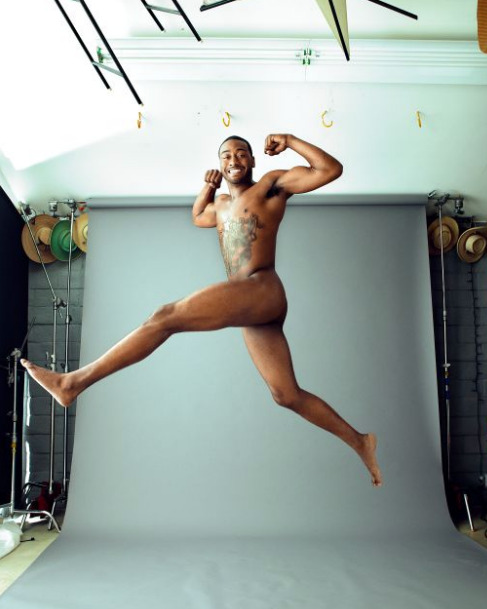 fyeahbballplayers:  John Wall | 2013 ESPN the Body Issue;  