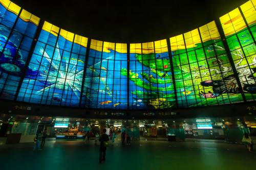 Place: Dome of Light (located at Formosa Boulevard Station)City: KaohsiungCountry: Taiwan