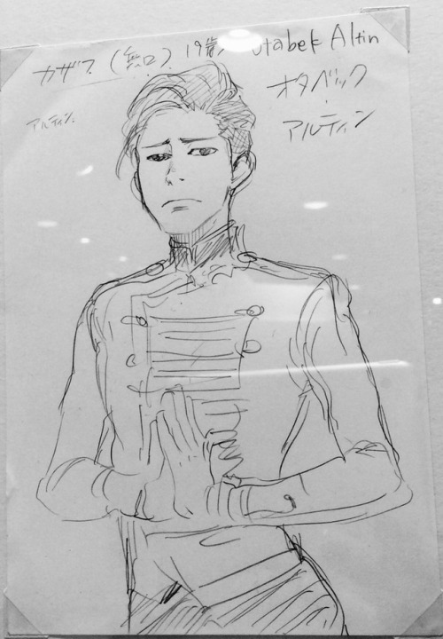 mitty3000:Mitsuro Kubo Exhibition in Osaka 3 Otabek and Yuri