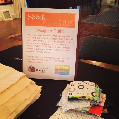 Design your own block at the stitch Modern Family Day. http://eastbaymodernquiltguild.wordpress.com/