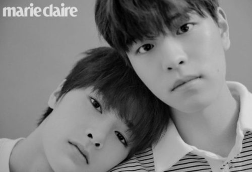 straykidsupdate: Additional Previews of the April Issue of Marie Claire Korea Magazine