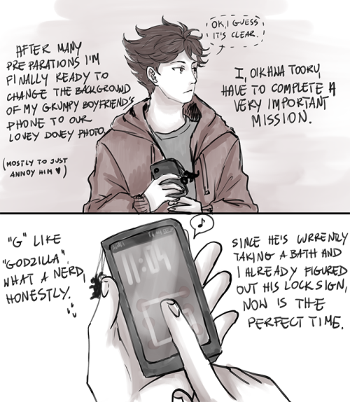 anophiles:  Not today, Oikawa, not today.  ~my iwaoi doujinshi~ 