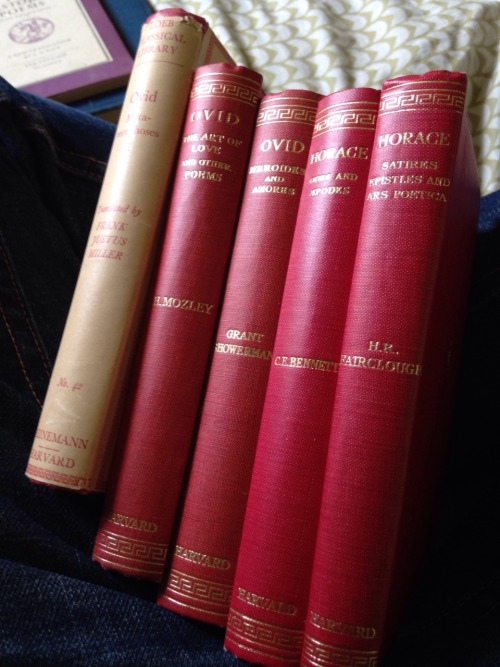 nathanielthecurious:Some Loebs These are from the 40s and 50s