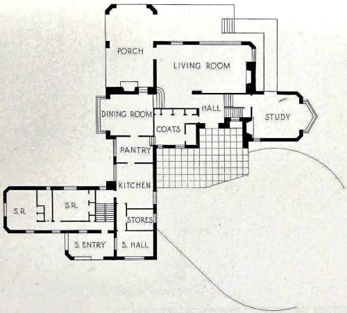 danismm:  Residence of Joseph M. Patterson. Ossining, New York 1930. Arch.  Raymond M. Hood.   @empoweredinnocence 