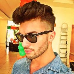 gayandinheat:  I want my hair like this whenever