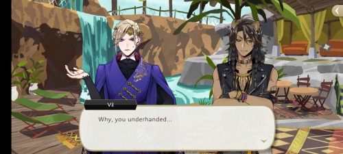 SHUT THE FUCK UP THEY'E FLIRTING