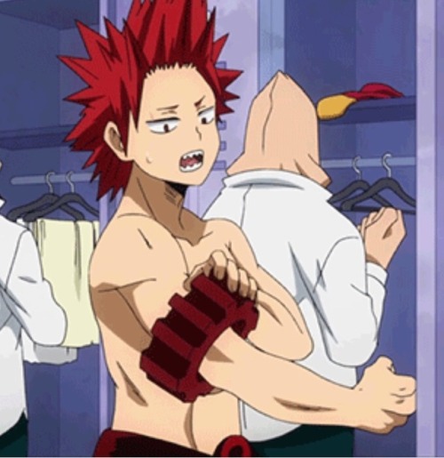 kirishimagayjirou:do you ever just think about how cute kirishima is and cry???