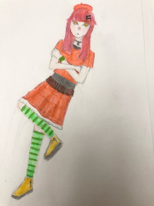 Some Sketches I Did! The Rin One Was In My Sketchbook, The Watermelon One Was On Poster Board