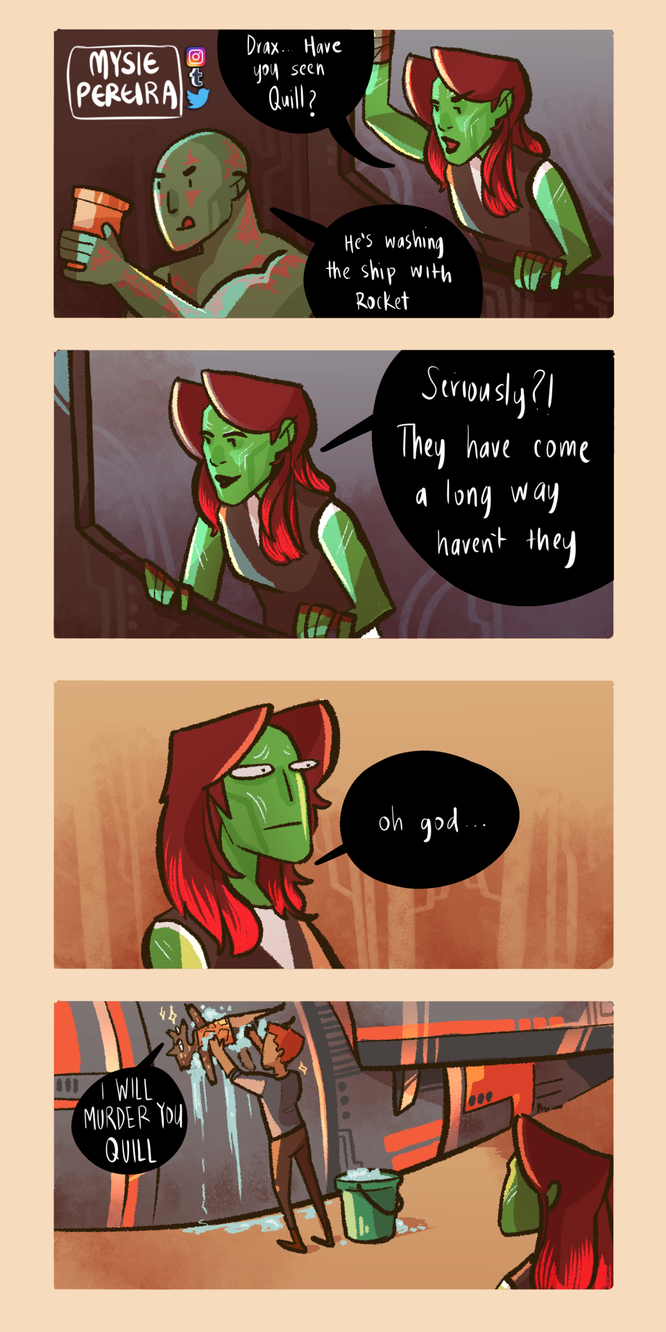 mysiepereira:  Quill knows what he’s doing.  
