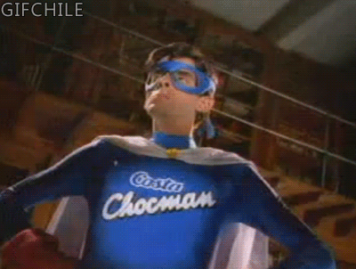 gifchile:  Como no recordar este comercial de Chocman.