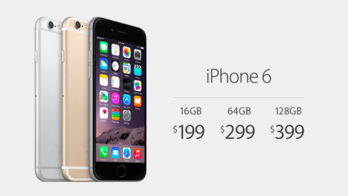 rydenarmani:  nentindo:  notjackwhite:  iPhone 6 and 6 Plus Prices (Notice there is no more 32GB)  this is the cheapest shit i’ve ever seen apple pull  pls  Yes please!