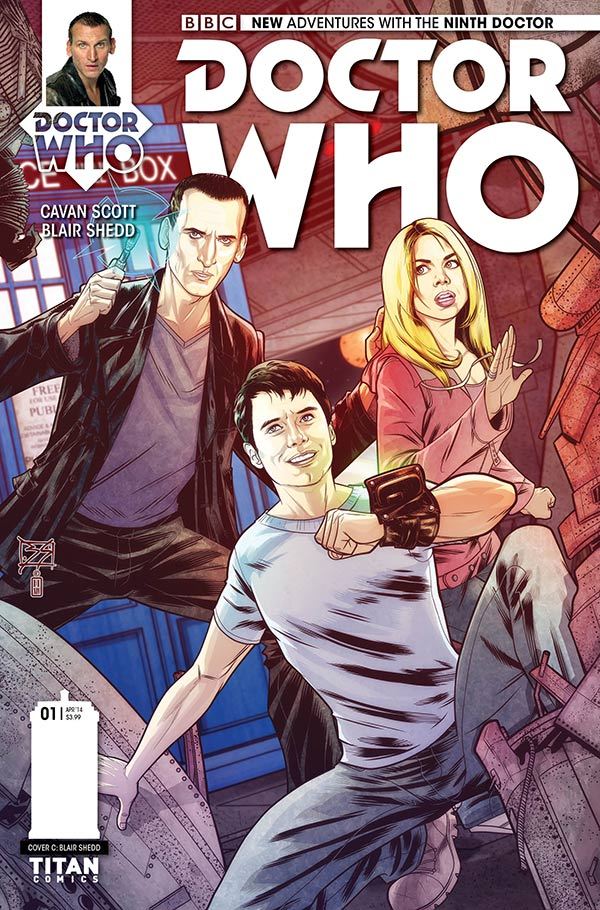 titancomics:1 Month To Go! Brand-New 5-Part Mini-Series Starring The Ninth Doctor