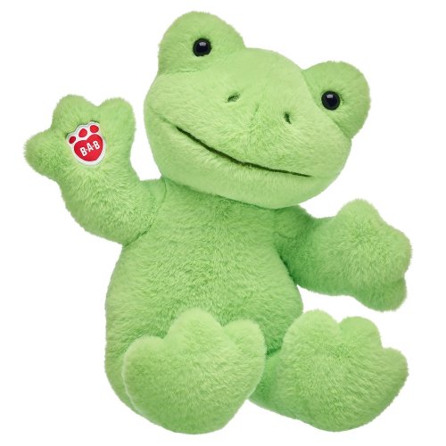 siliconosaurus:Build-A-Bear Spring Green Frog