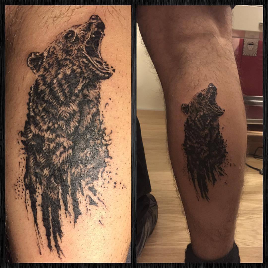 Beary good tatty done by  Black Anchor Tattoo Studio  Facebook