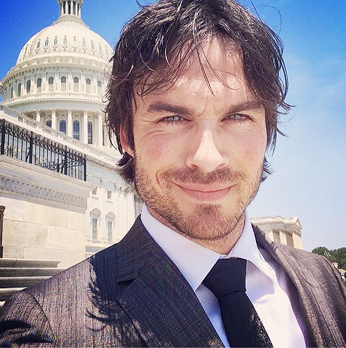 niansomerhalder:  @iansomerhalder: Walking in to testify! Let’s make this happen!