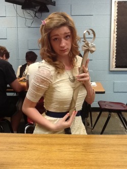 this girl in my class made a princess wand. need I say another