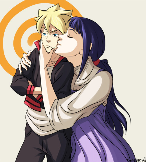 kwonbomi:  Hinabae and Boruto. Man I can’t wait till my sweet little boy thinks he’s too cool for school and pretends like he doesn’t want kisses from me anymore….. THEY GROW UP SO FAAAAST!!! TT__TT