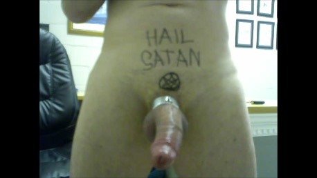 6x3kevinpa:  cerebious:  Here is a BROTHER who knows the POWER OF BLASPHEMY. You can see it in his SWOLLEN PERFECT COCK GOD. It gives me great PLEASURE & DEEP SATISFACTION to see his reward. I will remember him in my SINDAY WORSHIP and ask that he