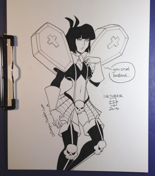 XXX callmepo:  Inktober day 6 - Creepy Susie photo