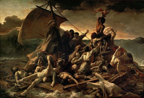 spoutziki-art: Theodore Gericault, The Raft of the Medusa, 1818-19