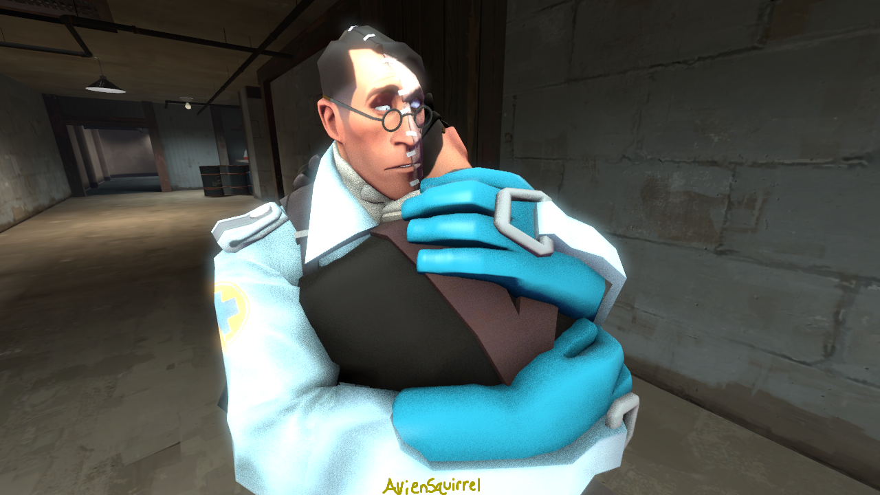 TF2 Teleposting - (oc) THINK MEDIC, THINK! Note: SFM is the most