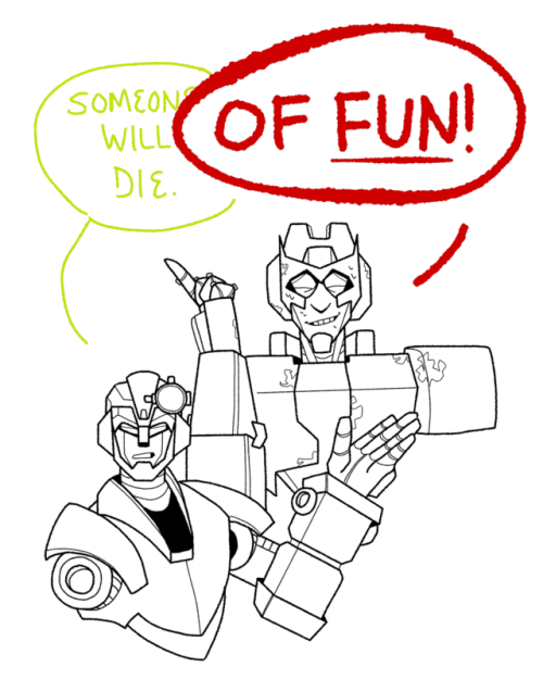 Ambulon&rsquo;s not used to being the cheerful one.