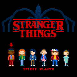 It8Bit: Stranger Things Series By  Jude Buffum   