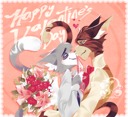 Have a Happy Valentine’s Day from your friendly neighborhood kitties 