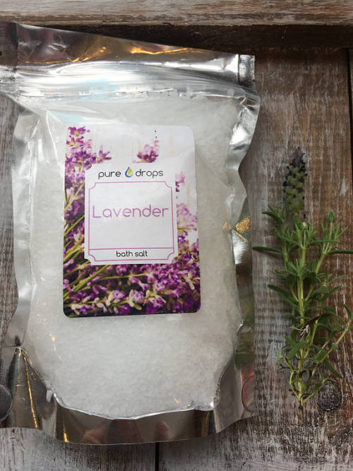 Lavender Bath Salts //PureDrops