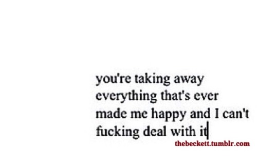 thebeckett:  thebeckett  And it was you.