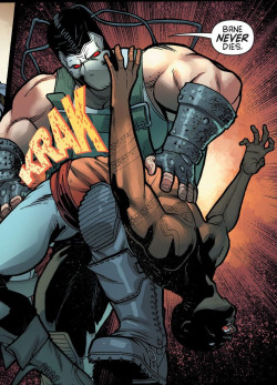 daily-superheroes:  What is Bane up to? Futures End Edition! [Batgirl - Futures End]http://daily-superheroes.tumblr.com/