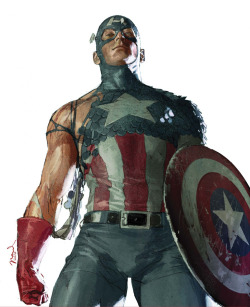 Comicbookartwork:  Captain America