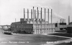 libraryofva: Recent Acquisition - Photograph Collection Photograph album. Huron - Portland Cement Co. Alpena, Mich. A Journal of Our Trip to Michigan and Virginia taken by Mother, Daddy, Grandpa and Me, July 3 to August 15, 1937, written by Phyllis J.