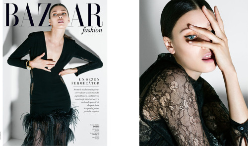 Harper&rsquo;s Bazaar Romania | Dan Beleiu | Andrei Iovu &amp; Lil Bulgac | Diana Moldovan |