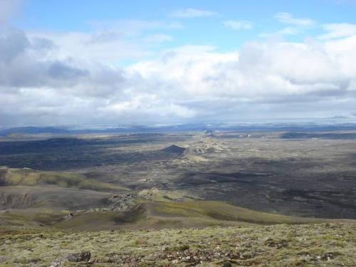 The remnants of LakiIn 1783, a volcanic eruption known as Laki took place in Iceland’s eastern volca