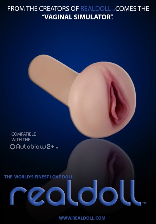 The Vaginal Simulator! Visit www.realdoll.com to get your today!